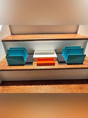 Poppin colorful office accessories
